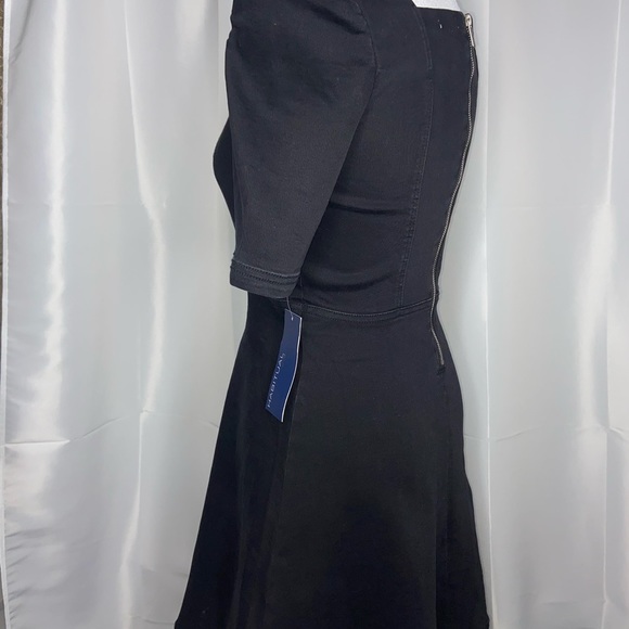 Habitual Kids Puff Sleeve Girls Dress - Black size 14 - Picture 2 of 11